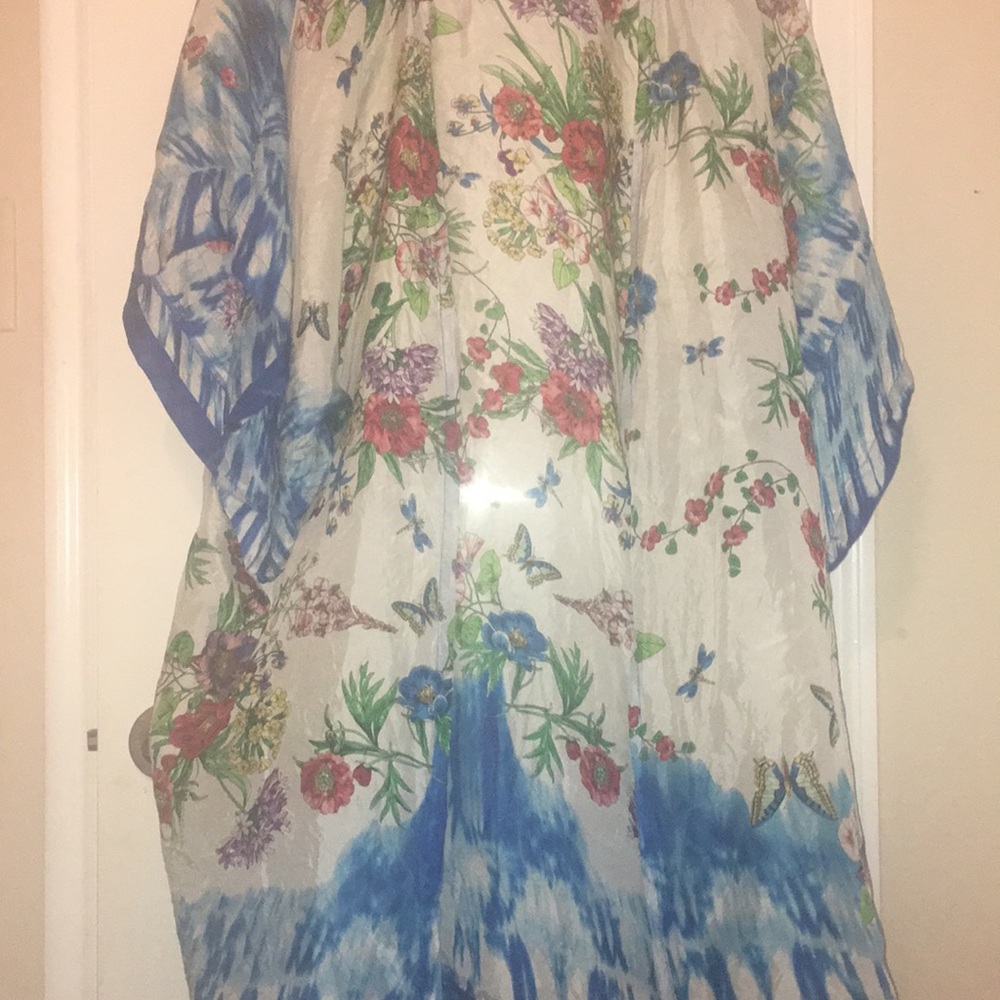 Blue kimono